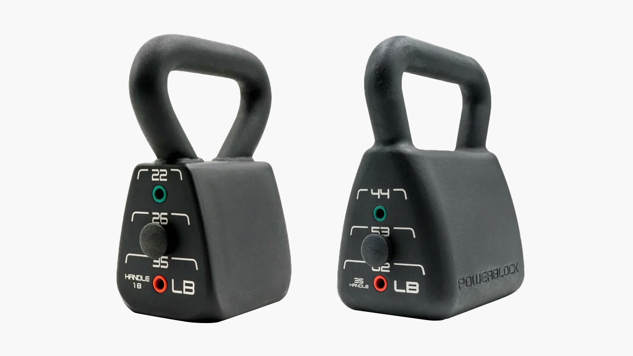 PowerBlock Adjustable Kettlebell Rogue Fitness